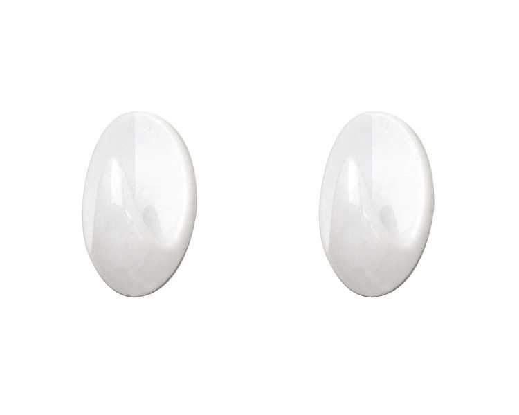 Colgador Oryx  Blanco Grande (Blister  2 Unidades) Adhesivo