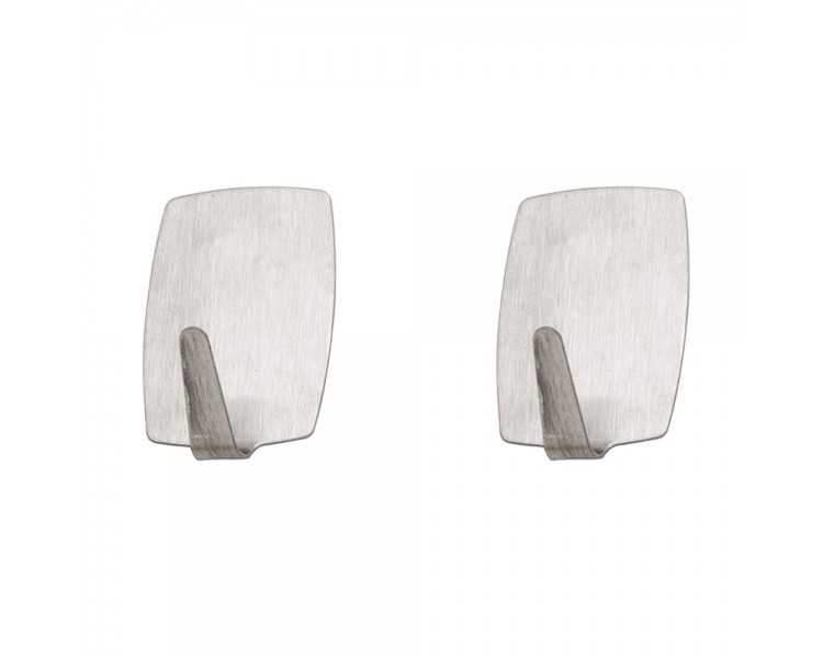 Colgador Oryx Inoxidable Grande (Blister  2 Unidades) Adhesivo
