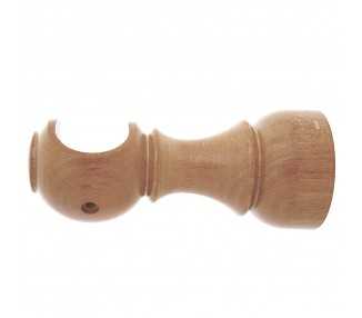 Soporte Madera Liso Abierto 28x128 mm. Pino