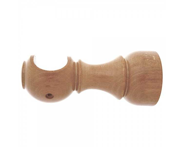 Soporte Madera Liso Abierto 28x128 mm. Pino