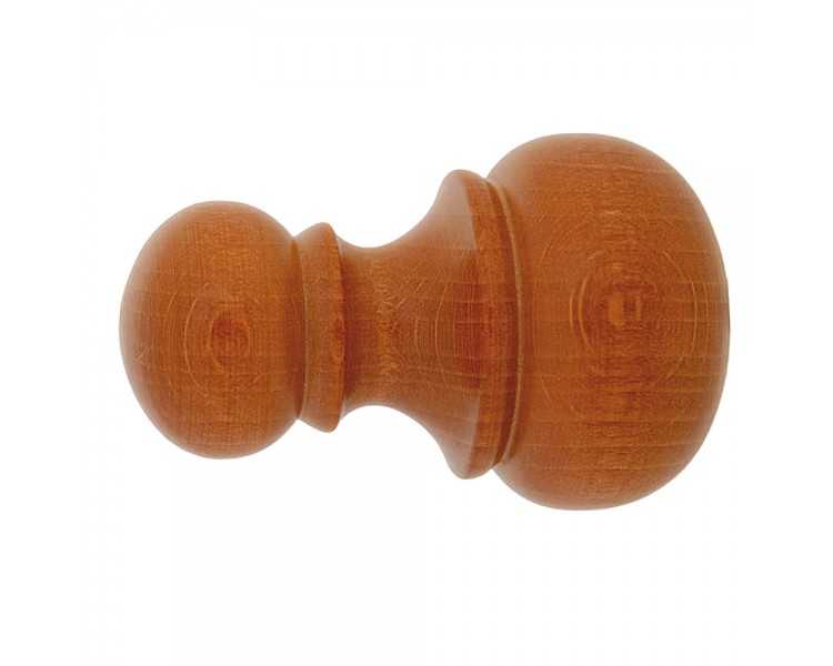 Terminal Madera "Chyc" 28x83 mm. Teca
