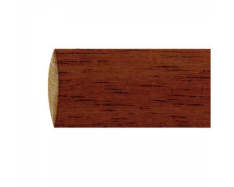 Barra Madera Lisa 1,2 Metros x 20 mm. Nogal