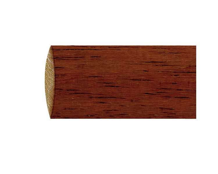 Barra Madera Lisa 1,8 Metros x 20 mm. Nogal