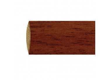 Barra Madera Lisa 1,8 Metros x 20 mm. Nogal