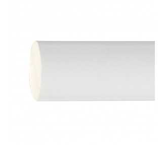 Barra Madera Lisa 1,8 Metros x 20 mm. blanco