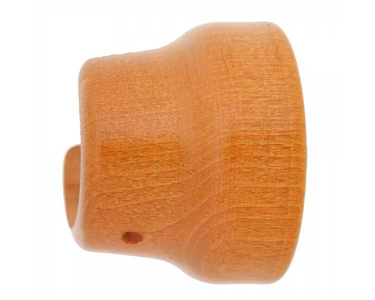 Soporte Madera Liso Lateral 20x 35 mm. Teca