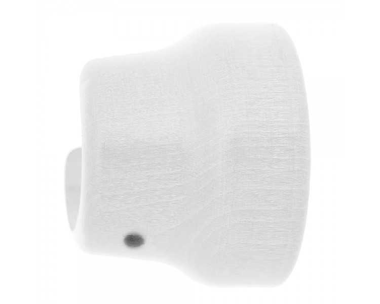 Soporte Madera Liso Lateral 20x 35 mm. Blanco