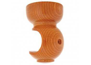 Soporte Madera Liso Techo 20x 68 mm. Teca
