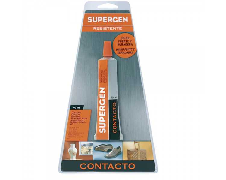Pegamento Supergen Clasico   40 ml.