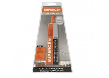 Pegamento Supergen Incoloro   75 ml.