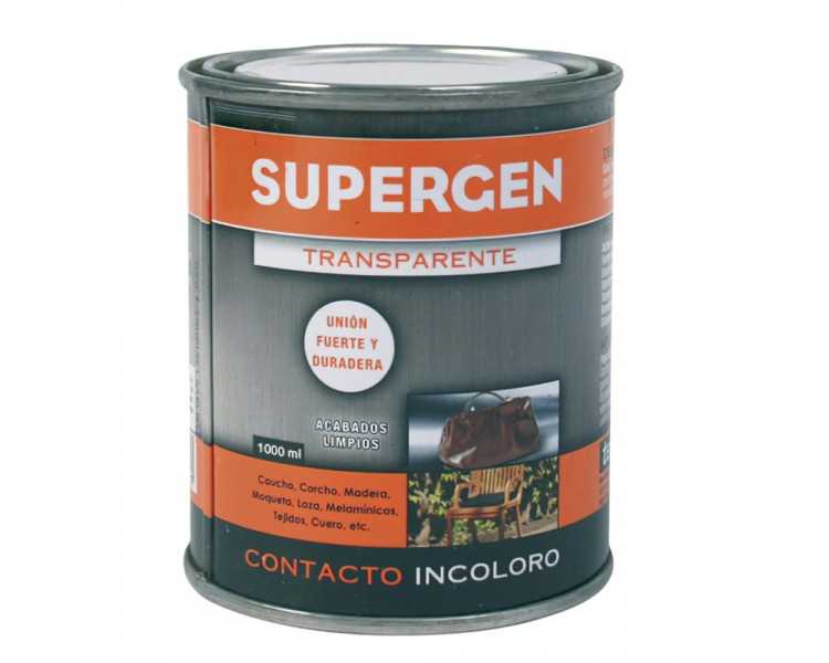 Pegamento Supergen Incoloro 1000 ml.
