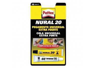 Nural- 20  Blanco Transparente (Juego 2 Tubos 22 cm³.)