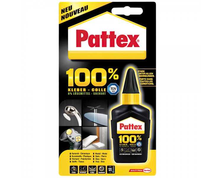 Nural- Pattex 100% Cola (Botella  50 gr.)