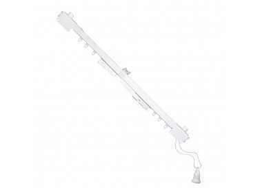 Riel Hierro Lacado Extensible Nº 3 (1,37 a 2,50 metros)