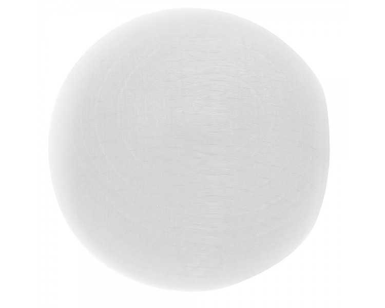 Terminal Madera Esfera 20x40 mm. Blanco