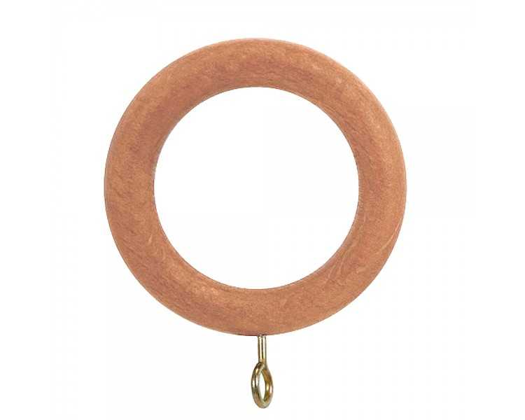 Anilla Madera Lisa Con Hembrilla 29x45 mm. Pino