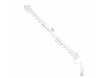 Riel Hierro Lacado Extensible Nº 4 (1,87 a 3,50 metros)