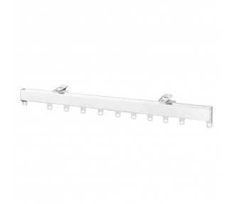 Riel Aluminio P950 Sin Cordon 1,50 Metros Blanco