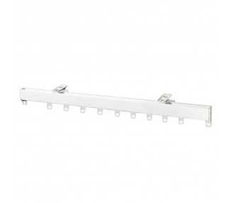 Riel Aluminio P950 Sin Cordon 2.0 Metros Blanco
