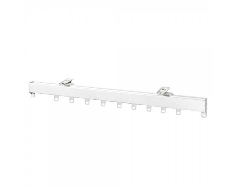 Riel Aluminio P950 Sin Cordon 2,50 Metros Blanco
