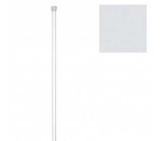 Barra Baño Recta Extensible 18 mm. (1,23-2,16) Blanco