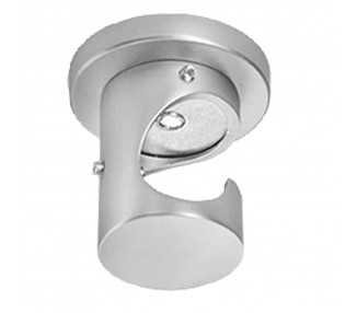 Soporte Zirconio Techo 20 mm. Niquel Mate