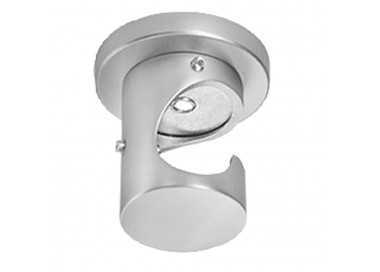 Soporte Zirconio Techo 20 mm. Niquel Mate