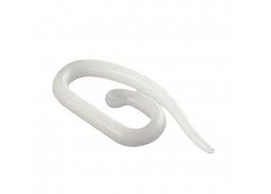 Gancho Cortina Fruncidor Plastico 27 mm. Blister  25 Unidades