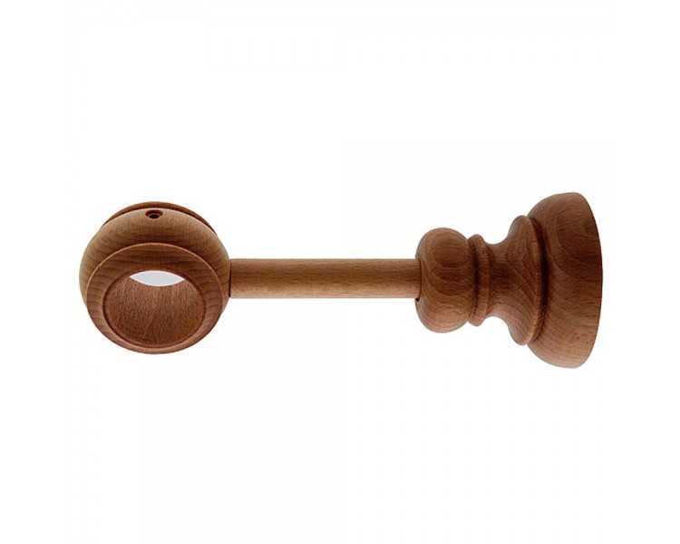 Soporte Madera Extensible 20x146 mm. Nogal