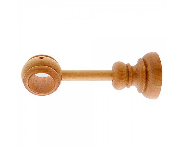 Soporte Madera Extensible 28x205 mm. Teca