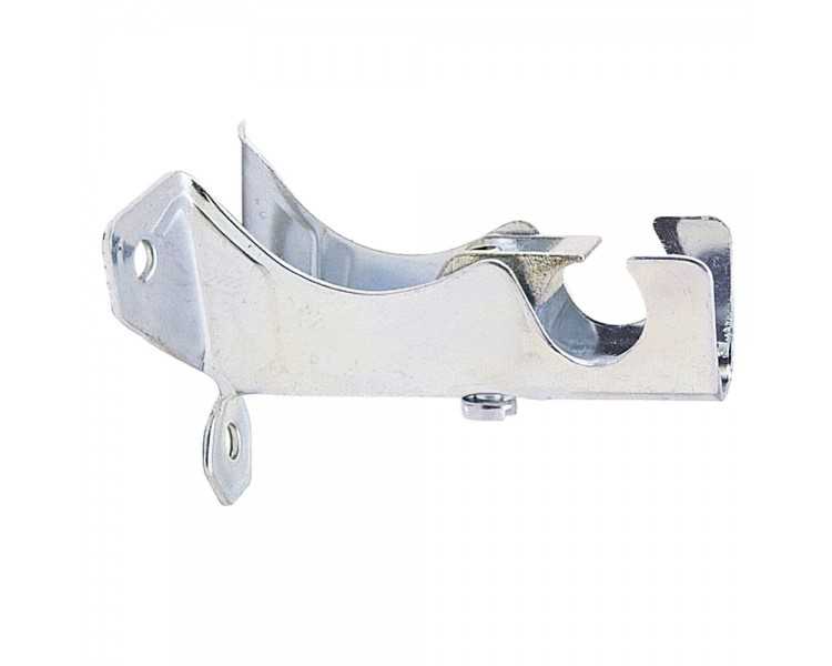 Soporte Central Chy-cort Ø12 mm. Plata  63 mm.