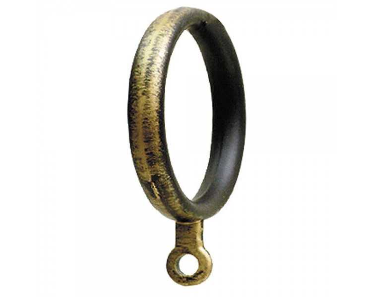 Anilla Forja Ø 28 mm. Negro / Dorado Bolsa 10 Unidades.