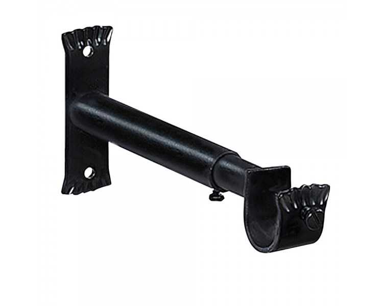 Soporte Forja Extensible 20 mm. Negro