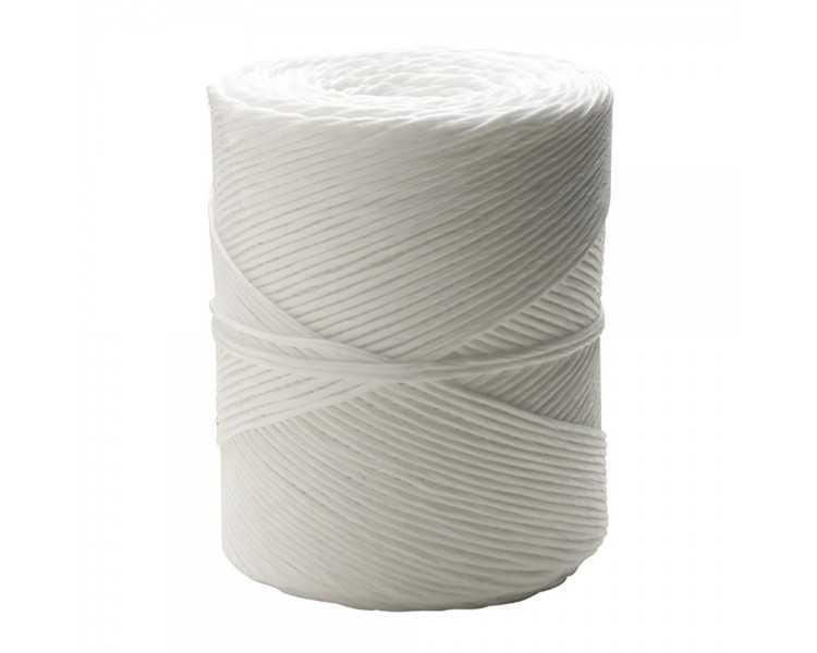 Cuerda Rafia Bobina 750 gramos Color Blanco