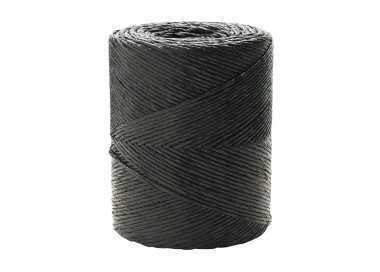 Cuerda Rafia Bobina 750 gramos Color Negro
