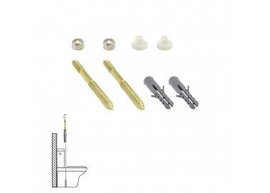 Kit Sanitario Fijacion Wc  5x75 mm. Bicromatado (2 Piezas)