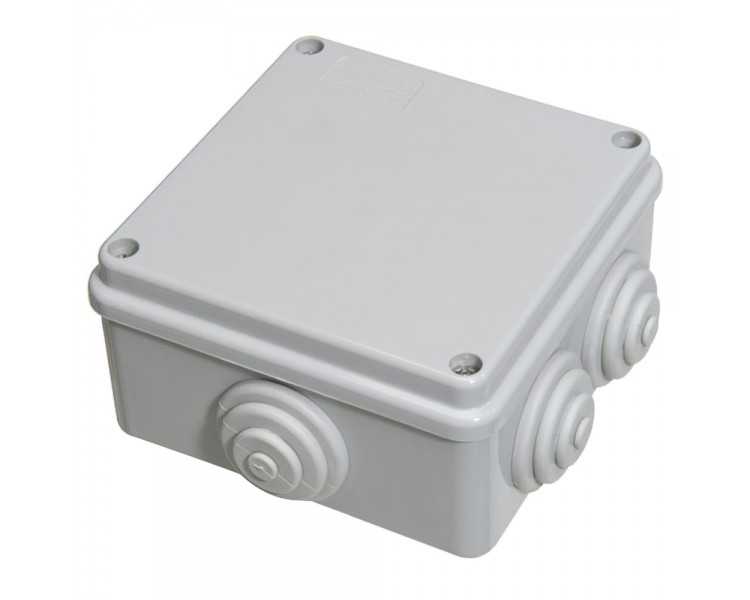 Caja Estanca Superficie Con Tornillo 100x100x50 mm.