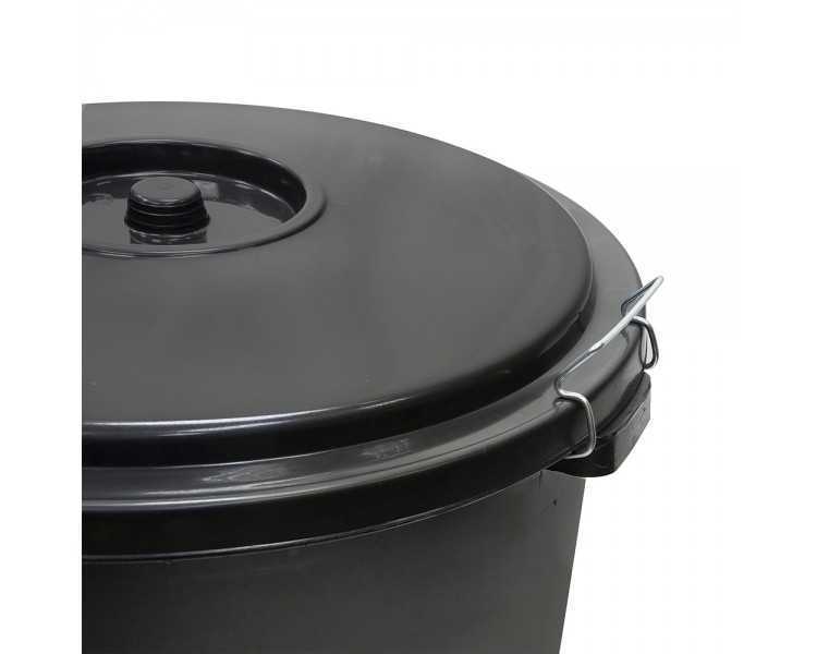 Cubo Basura Plastico Comunidad Con Tapa   50 Litros