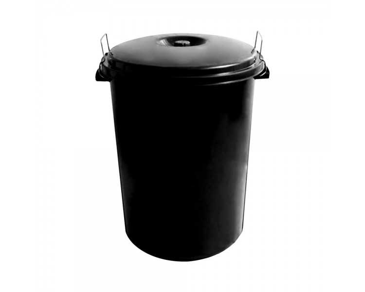 Cubo Basura Plastico Comunidad Con Tapa 100 Litros