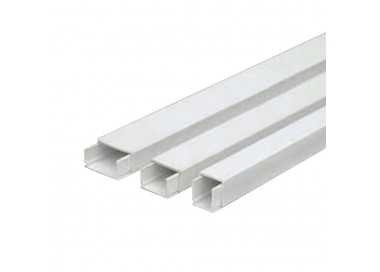 Canaleta Adhesiva Con Tapa 16x16 mm. x 2 m.