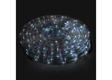 Luces Navidad Tubo Luz Blanca Fria 240 LEDs Uso Exteriores / Interiores Protección IP44 Rollo 10 Metros