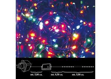 Luces Navidad 100 Leds Color Interior / Exterior Ip44