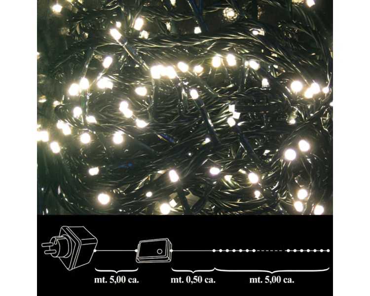 Luces Navidad 100 Leds Luz Cálida Interior / Exterior Ip44