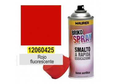 Spray Pintura Rojo Fluorescente 400 ml.