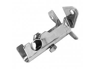Soporte Barra 12 mm.Ø Cromo Frontal