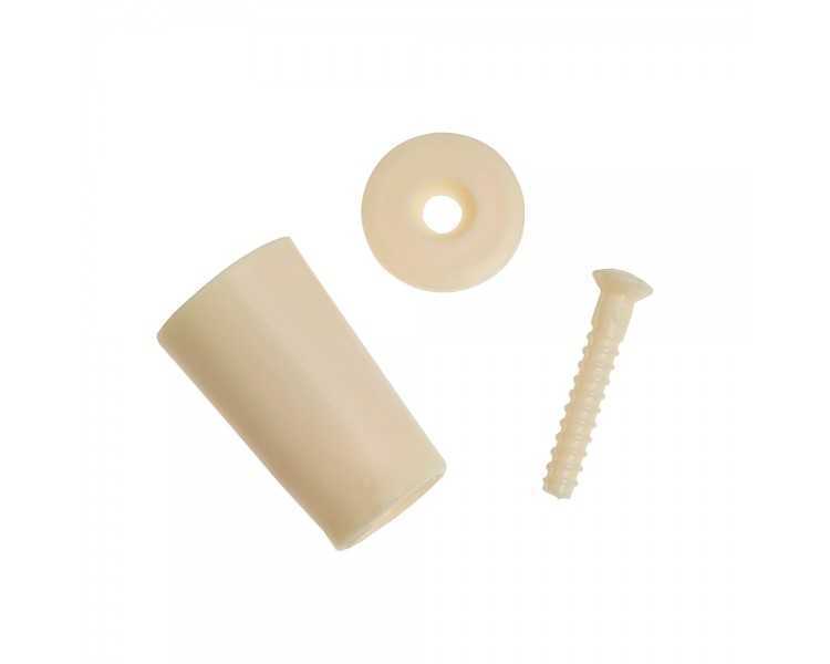 Tope Persiana Con Tornillo 40 mm. Marfil
