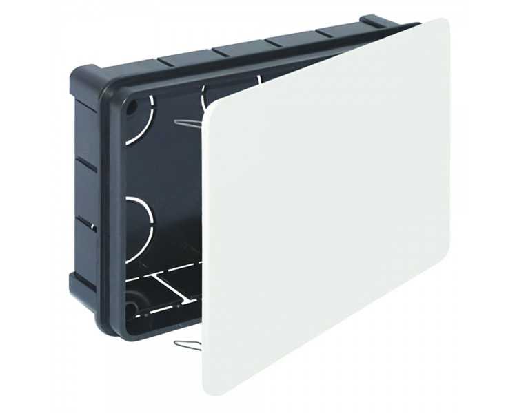 Caja Empotrar Registro Con Tapa 160 x 100 x 45 mm.