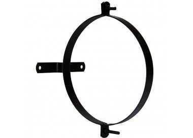 Abrazadera Para Tubo Estufa Vitrificada Con Soporte 110 mm. (2 Piezas)
