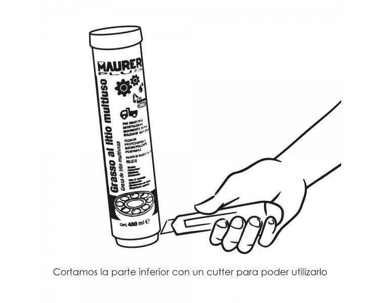 Grasa De Litio Cartucho 400 ml.