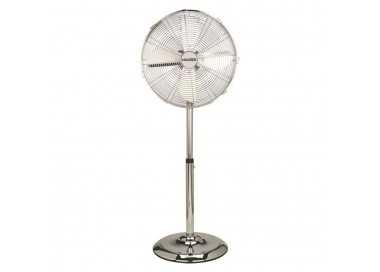 Ventilador Maurer de Pie 125 cm. de Alto Cromo